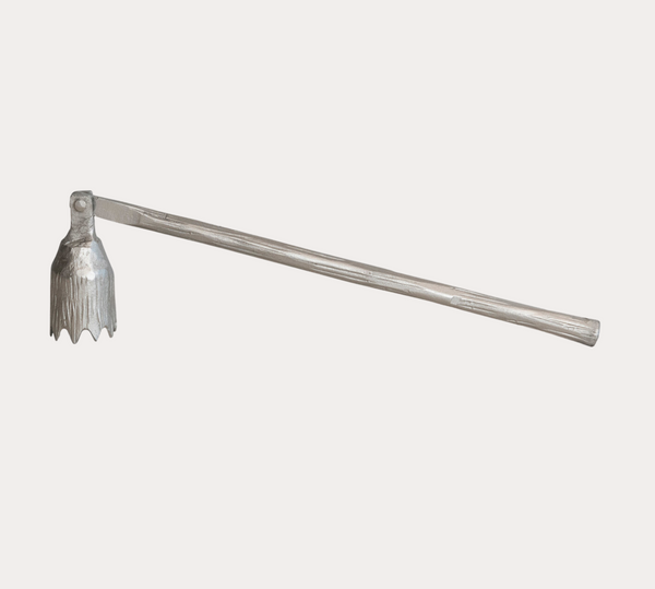 Flora Pewter Candle Snuffer