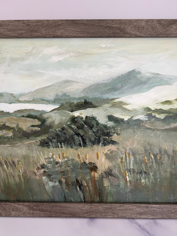 Grasslands Framed Canvas