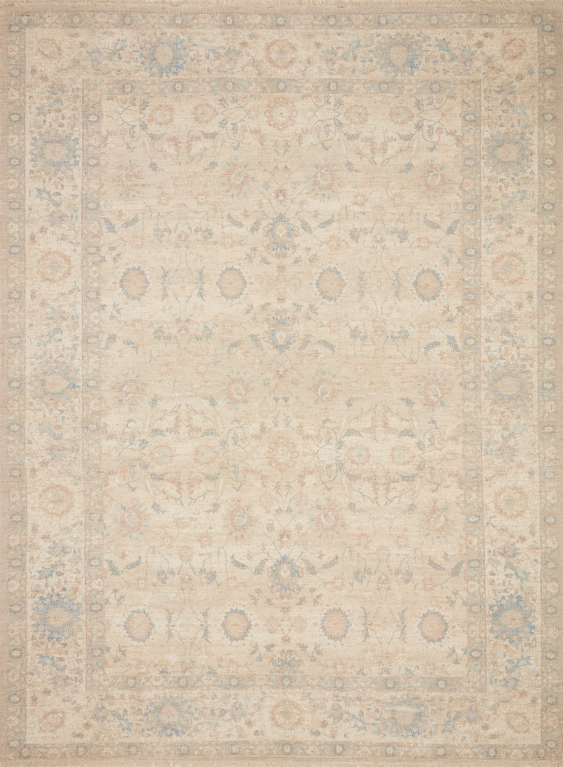 Priya Natural/Blue Rug