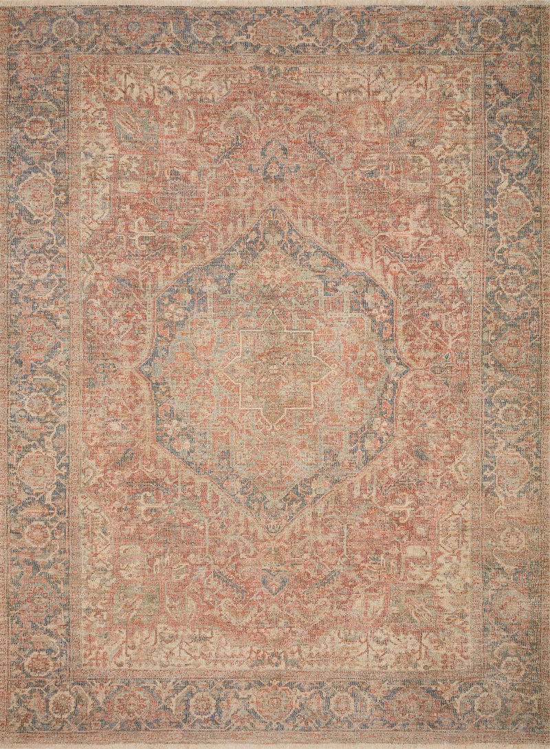 Priya Brick/Navy Rug