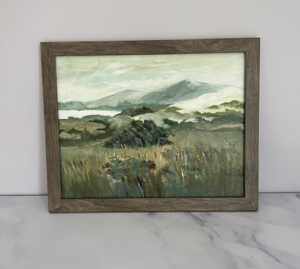 Grasslands Framed Canvas