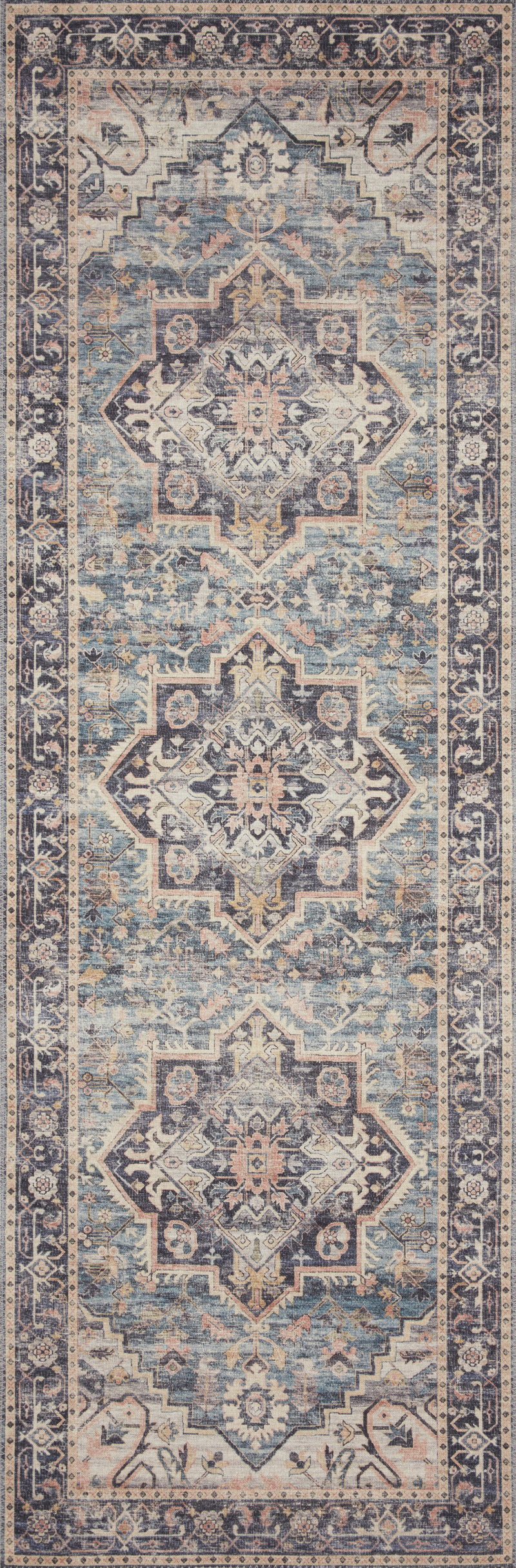 Hathaway Navy/Multi Rug