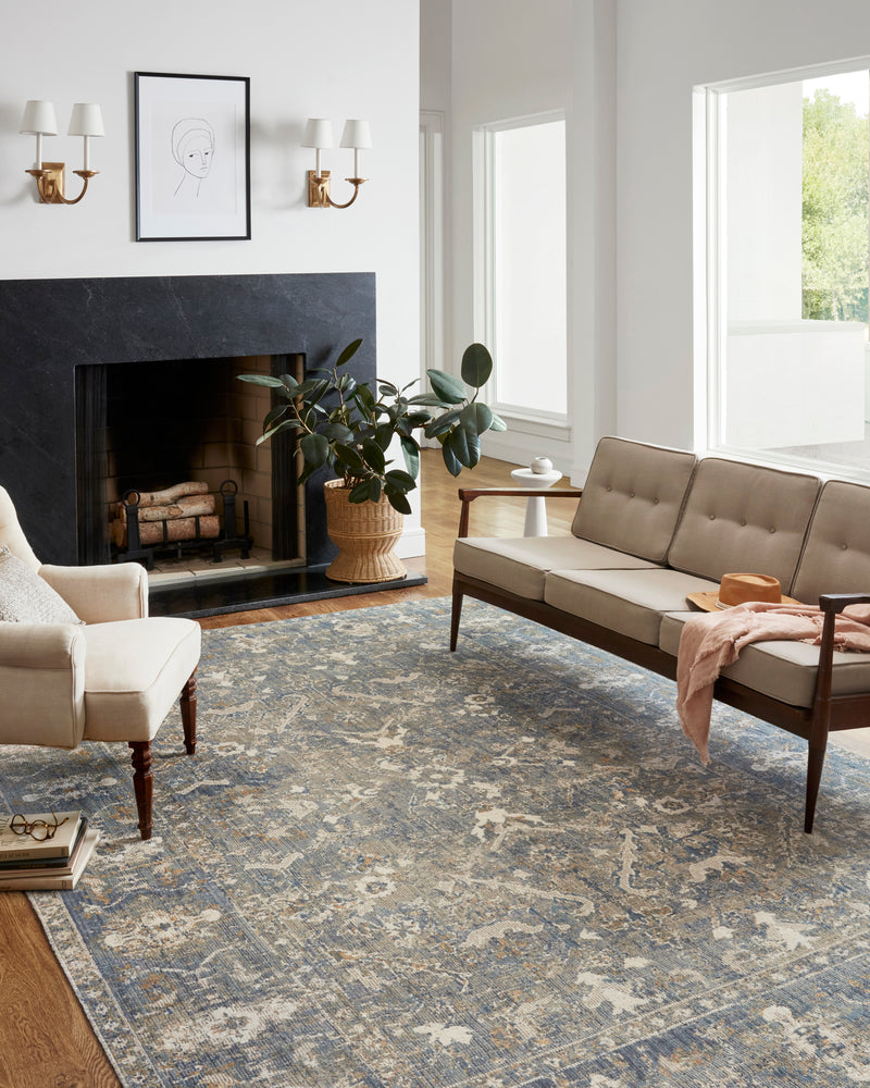 Rosemarie Sand/Lagoon Rug